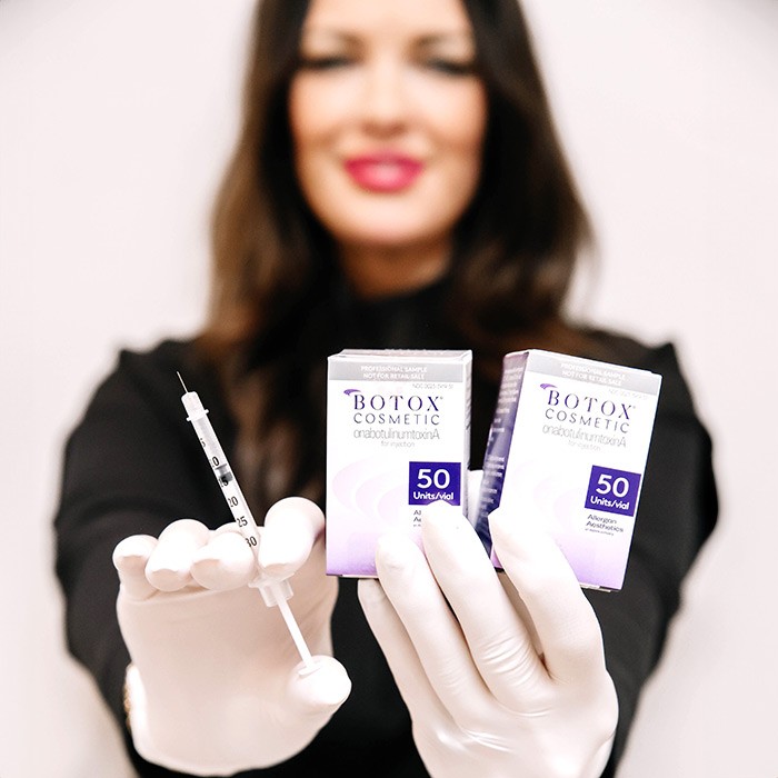 Botox treatment for reducing wrinkles and fine lines for a youthful appearance in Oklahoma City.