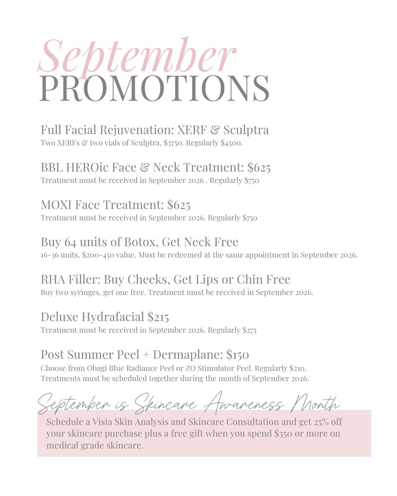 Radiance Sept Promotions
