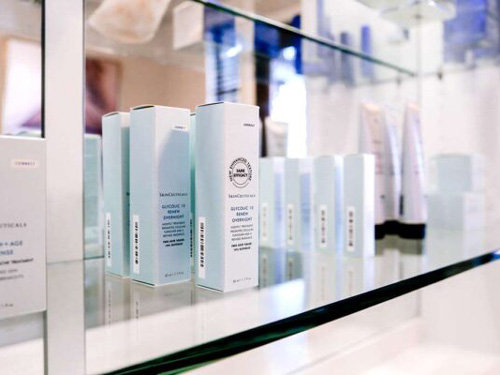 Skinceuticals skincare products arranged together in Oklahoma City