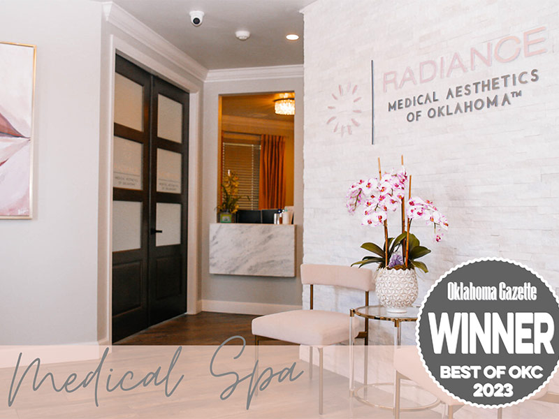 Featured image for “Radiance Voted Best Medical Spa by Oklahoma Gazette”