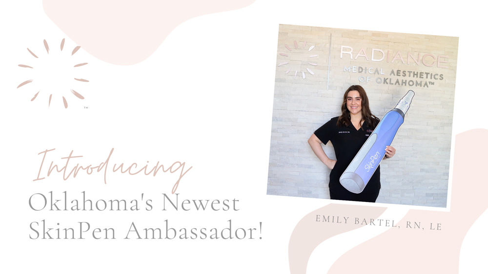Emily chosen as SkinPen Ambassadors